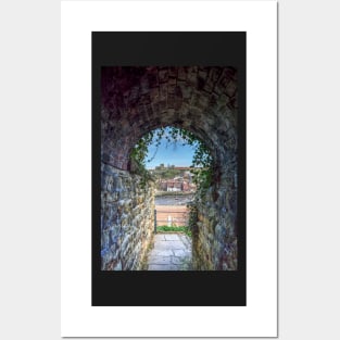 Whitby Abbey, Through The Tunnel Posters and Art